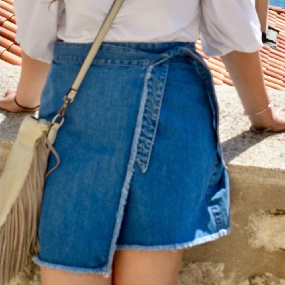 Gap Denim Wrap Skirt - Sz 12